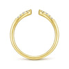 Gabriel & Co. 14k Yellow Gold Stackable Diamond Ring