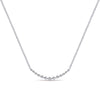 Gabriel & Co. 14k White Gold Lusso Diamond Necklace