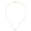 Gabriel & Co. 14k Yellow Gold Lusso Diamond Bar Necklace
