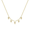 Gabriel & Co. 14k Yellow Gold Kaslique Diamond Necklace