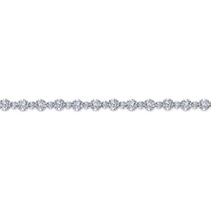 Gabriel & Co. 14k White Gold Lusso Diamond Tennis Bracelet